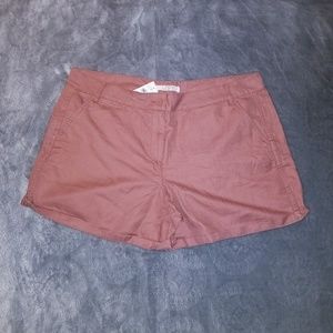 LOFT pink shorts NWT